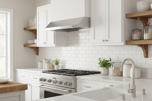 Kucht 60" Ducted Under Cabinet Range Hood Stainless Steel with Digital Controls KRH600-SS