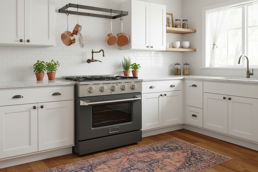 Kucht 30” Pro-Style Kitchen Dual Fuel Range - KDF302-GR
