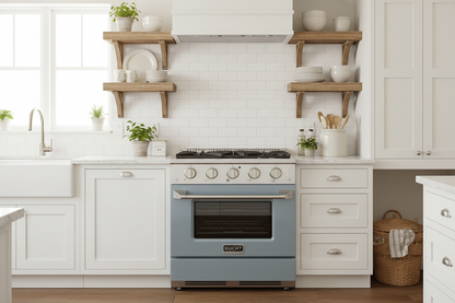 Kucht 30” Pro-Style Kitchen Dual Fuel Range - KDF302-LB
