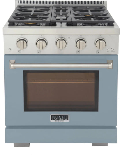 Kucht 30" Freestanding Professional Gas Range KFX3000X-LB