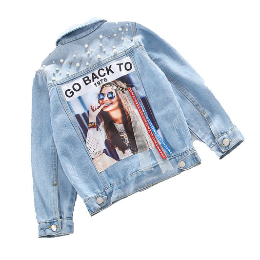 Chaqueta vaquera para niñas