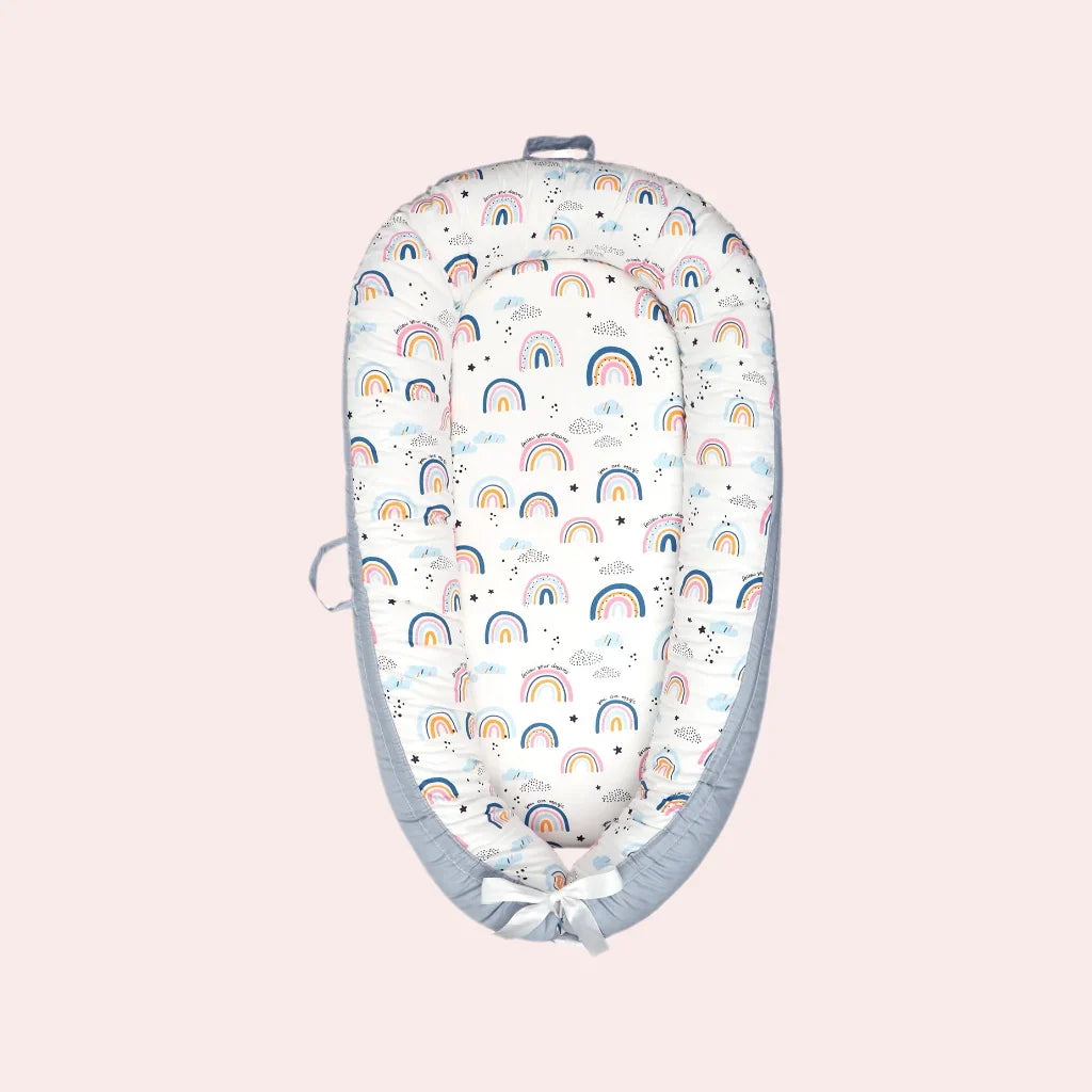 Premium Cotton Baby Lounger Nest