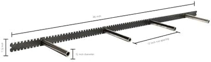Floating Shelf Brackets - Sheppard Brackets - Easy Install - Heavy Duty (46 inch)