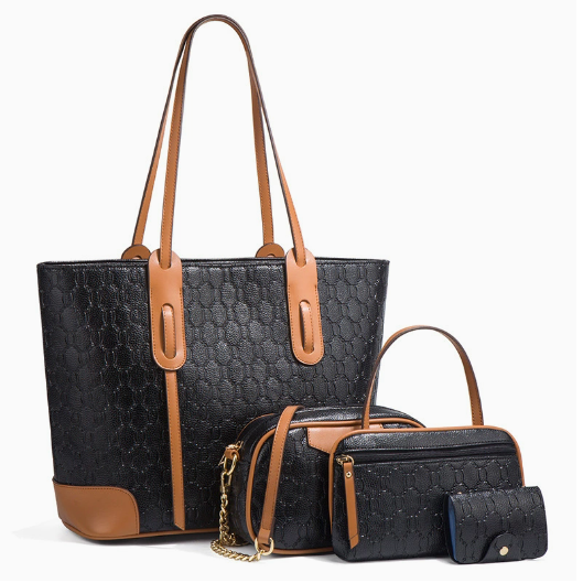 Set de bolsos de cuatro piezas para madre e hija (un set)