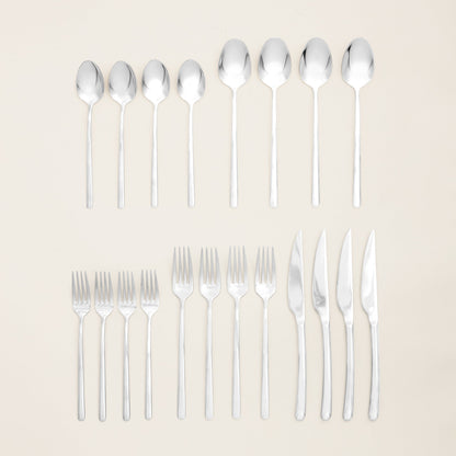 Emilia Mirror 20-Piece Flatware Set