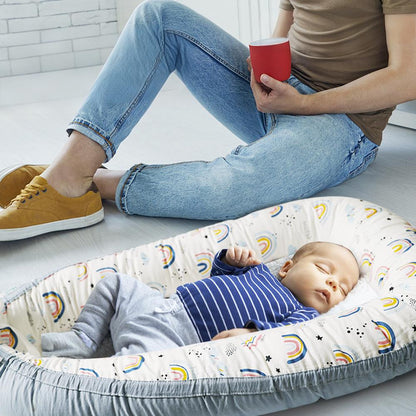 Premium Cotton Baby Lounger Nest