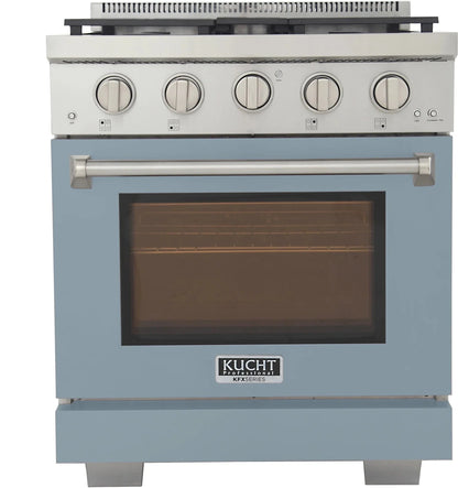 Kucht 30" Freestanding Professional Gas Range KFX3000X-LB