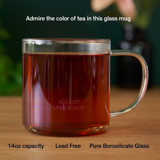 Mug en verre – Élégance transparente