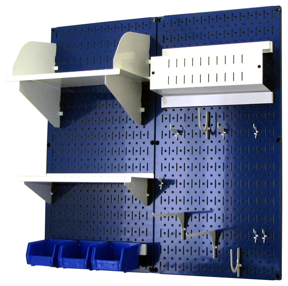 Craft & Hobby Pegboard Organizer Kit - Pegboard With Accessories