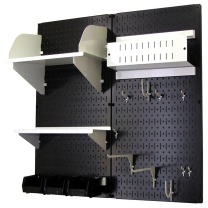 Craft & Hobby Pegboard Organizer Kit - Pegboard With Accessories