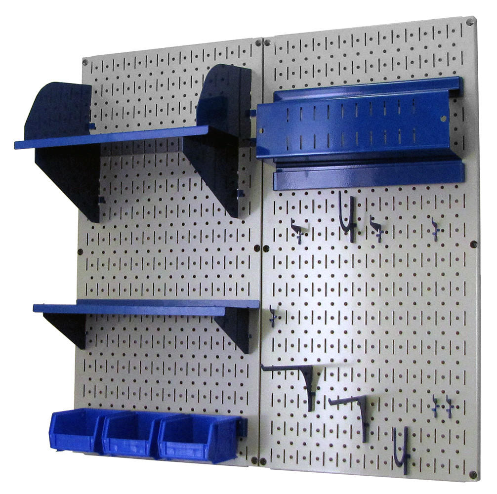 Craft & Hobby Pegboard Organizer Kit - Pegboard With Accessories