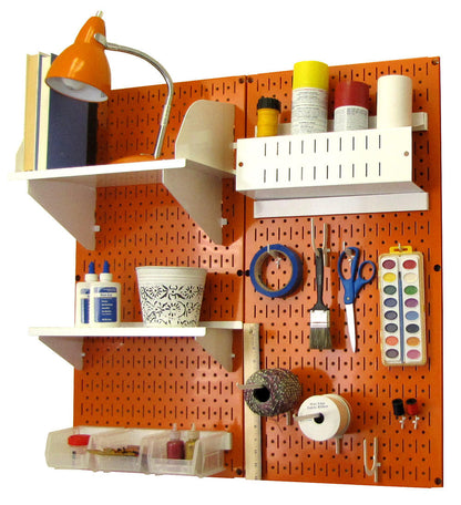 Craft & Hobby Pegboard Organizer Kit - Pegboard With Accessories