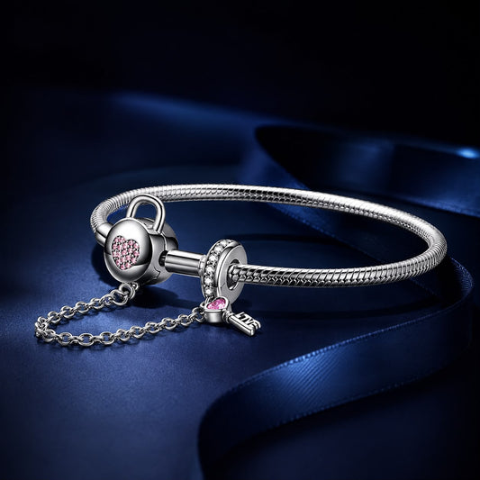 925 Sterling Silver Bracelet 17cm for Women