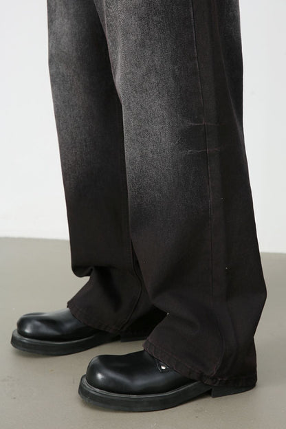 Men's Loose Fit Jeans with Pockets