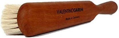 Valentino Garemi Ultra-Fine Fabric Textile Cleaning Brush | Dandruff, Dust, Pet Hair Remover for Luxury Delicate Flat Material Cloths, Uniforms, Business Suits, Tops, Jackets | Made in Germany