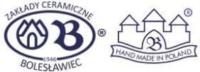 Blue Rose Polish Pottery Grapes Large Serving Platter