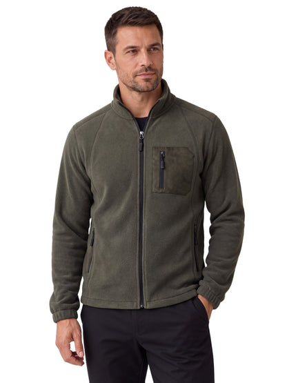 2026 Autumn Winter Cross-Border Trade Thickened Men's Fleece Sweatshirt For Outdoor Casual Wear, Men's Warm Fleece-Lined Sweatshirt
