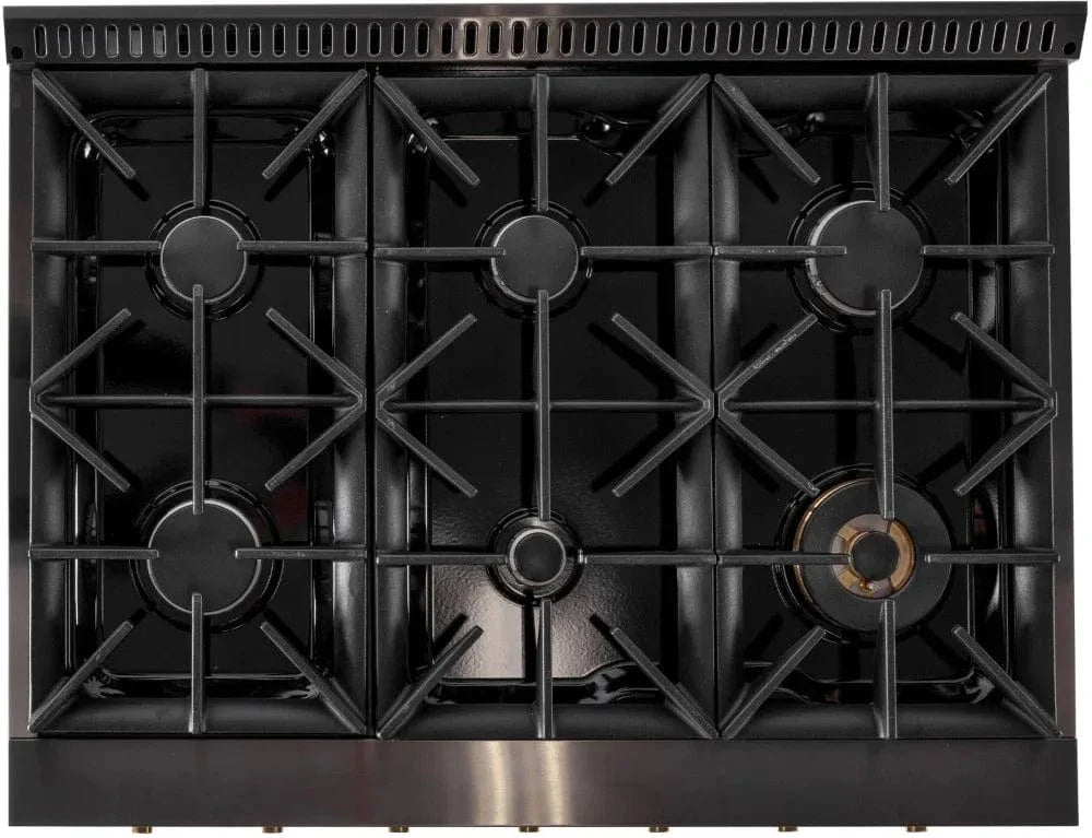 Kucht KX Series 36" Freestanding Dual Fuel Range KXP36-SS
