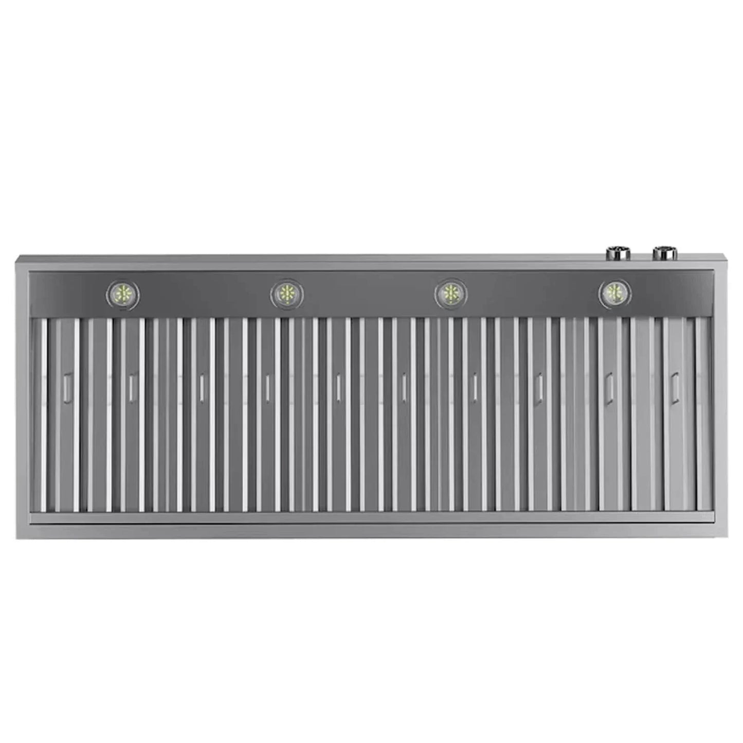 Kucht 60" Ducted Under Cabinet Range Hood Stainless Steel with Digital Controls KRH600-SS
