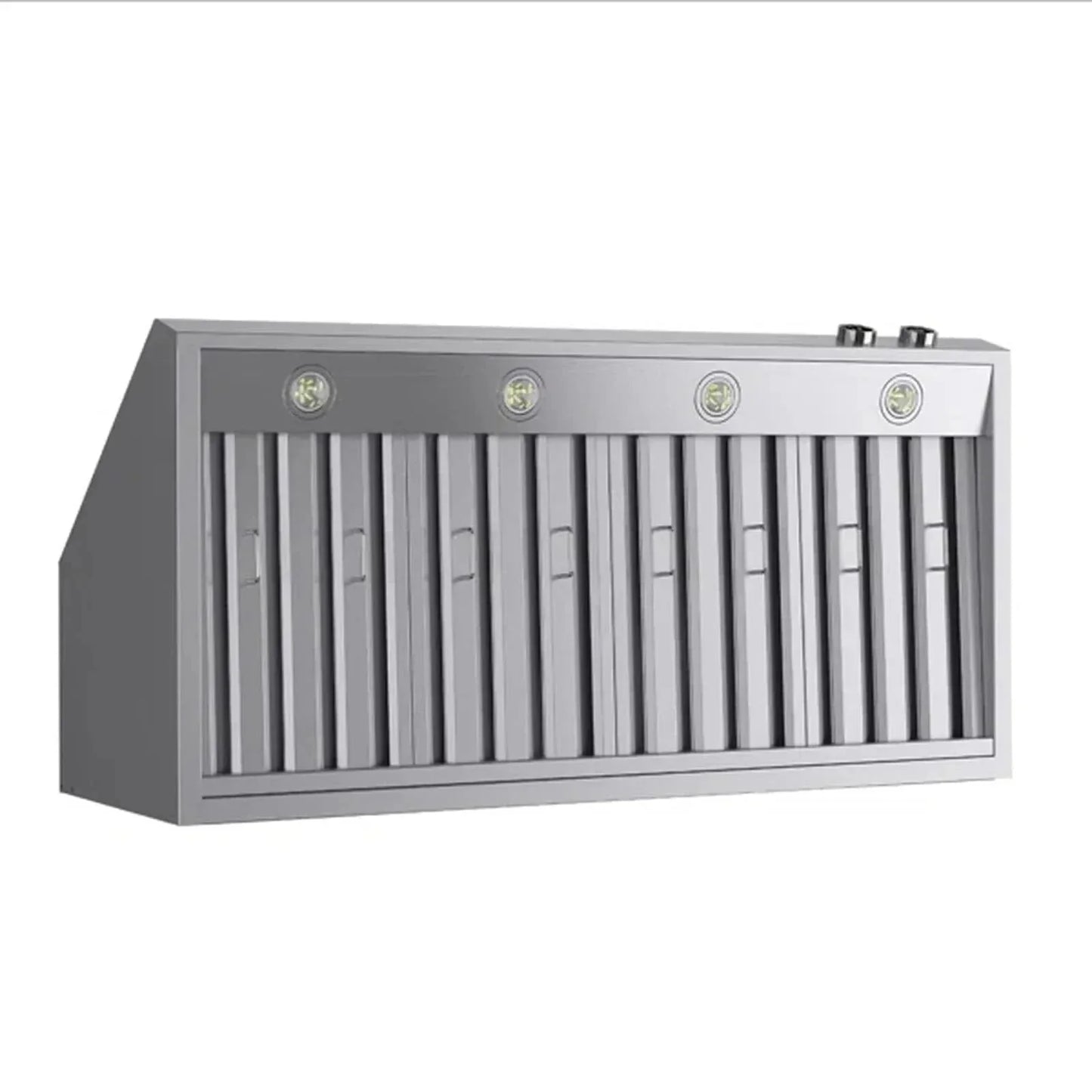 Kucht 48" Ducted Under Cabinet Range Hood Stainless Steel with Digital Controls KRH480-SS