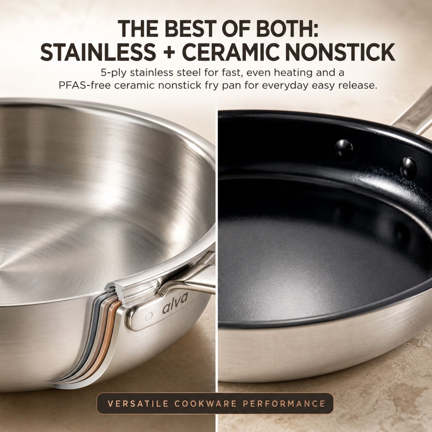 Hybrid Cookware Set, 7-Piece