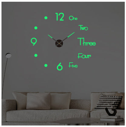 3d Wall Clock Amazon Creative Acrylic Wall Clock Diy Clock Mute Wall Sticker Clock Manufacturer Supply