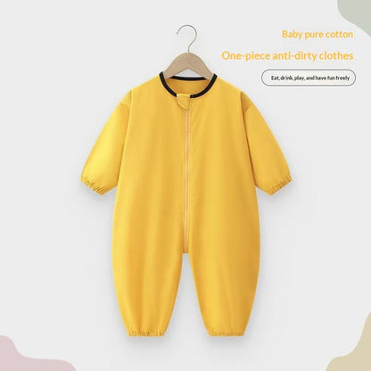 Baby Coverall Crawling Cotton UV-Protective Jumpsuit