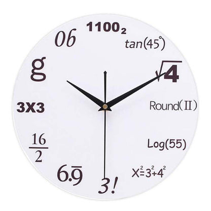 Creative Bully Formula Wall Clock