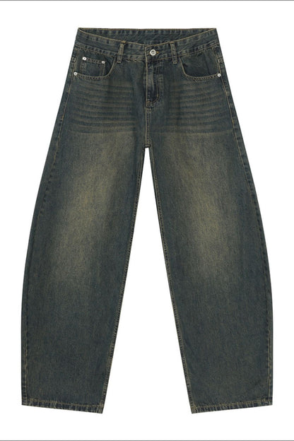 Wide Leg Jeans with Pockets