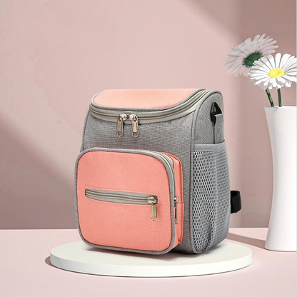 Stylish Portable Storage Bag for Mother and Baby Stroller