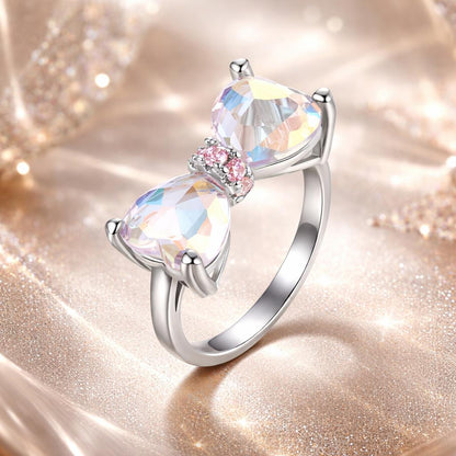 925 Sterling Silver 6.0 Size Pavé Setting CZ Ring for Women