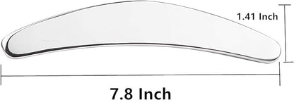 Medical Grade Stainless Steel Gua Sha Guasha Massage Soft Tissue Therapy Used for Back, Legs, Arms,Neck,Shoulder (A)