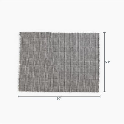 Outer Bug Shield Outdoor Throw Blanket w/Insect Shield Repellent Gear Technology- Lightweight Insect-Repellent Outdoor Blanket, Camping, Picnic & Beach Blanket, Houndstooth, 50”W x 60”