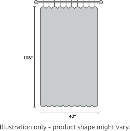 Vision Home Silver Grey Pinch Pleated Full Blackout Curtains Room Darkening Window Curtains 108 inch for Living Room Bedroom Thermal Insulated Pinch Pleat Drapes with Hooks Back Tab 2 Panel 40"Wx108"L