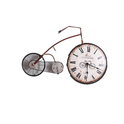 Creative bicycle wall clock