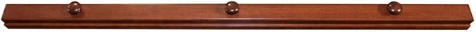 RRD Quilt Hanger for Wall for Display (42") Amish Made Wooden Quilt Rack Wall Mount - Rustic Tapestry Quilt Wall Hangers (Cherry Wood, Cherry Stain)