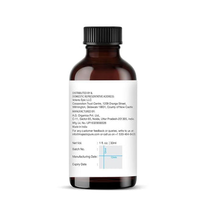 Majestic Pure Rose Essential Oil with Glass Dropper - 1 Fl Oz - 100% Pure and Natural Rose Oil - Premium Grade Essential Oils for Diffuser, Aromatherapy, Soap and Candle Making