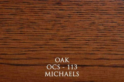 RRD Quilt Hanger for Wall for Display (48") Amish Made Wooden Quilt Rack Wall Mount - Rustic Tapestry Quilt Wall Hangers (Oak Wood, Michaels Stain, 48" Long)