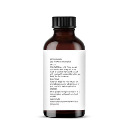 Majestic Pure Rose Essential Oil with Glass Dropper - 1 Fl Oz - 100% Pure and Natural Rose Oil - Premium Grade Essential Oils for Diffuser, Aromatherapy, Soap and Candle Making