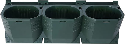 Vertical Wall Planter, Self-Watering Vertical Garden Planter Set with 36 Pots, Stackable Planters Grow Pots with Electronic Timer for Growing Veggies, Fruits, Herbs, Flowers.