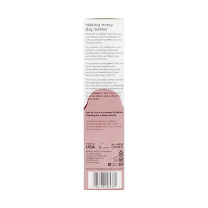 RADIUS USDA Organic Toothpaste 3oz Non Toxic Chemical-Free Gluten-Free Designed to Improve Gum Health & Prevent Cavity - Clove Cardamom - Pack of 2