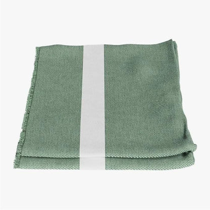 Outer Bug Shield Outdoor Throw Blanket w/Insect Shield Repellent Gear Technology- Lightweight Insect-Repellent Outdoor Blanket, Camping, Picnic & Beach Blanket, Forest Green Colorblock, 50" W x 60"
