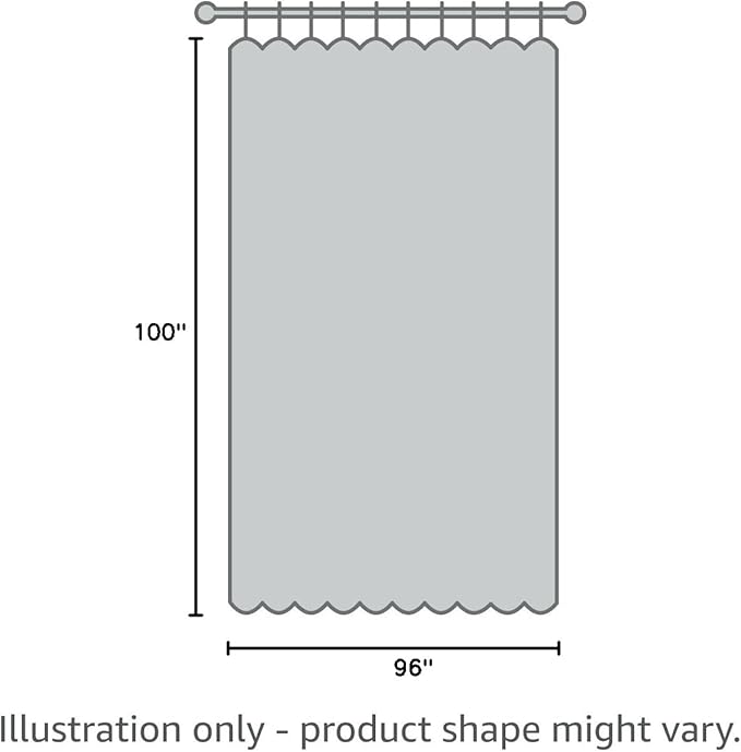 Easy-Going Blackout Door Curtains for Bedroom, Solid Thermal Insulated Grommet and Noise Reduction Window Drapes, Room Darkening Curtains for Living Room, 1 Panel (100x96 in, Light Gray)