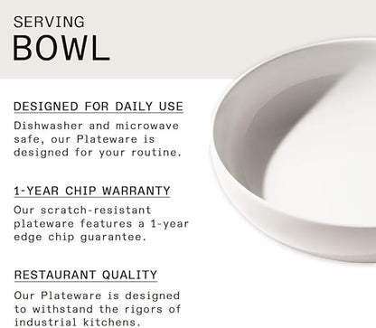 Made In Cookware - Serving Bowl - White - Porcelain England
