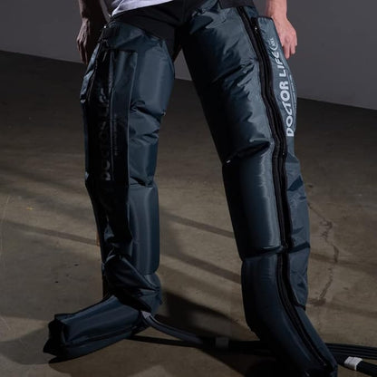 DOCTOR LIFE LX9max Full Body (B) - Sequential Air Compression Recovery System : Device + Legs (L) + Arm + Waist + Centerbody + Bag (FSA-HSA Approved)