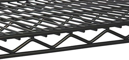Omega Products Corporation 14" Deep x 42" Wide x 14" High Black Stationary Dunnage Rack