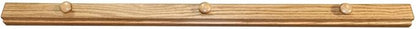 RRD Quilt Hanger for Wall for Display – Amish Made Wooden Quilt Rack Wall Mount - Rustic Tapestry Hangers for Rugs, Tapestries & Quilts – Quilt Wall Hangers (Oak Wood, Fruitwood Stain, 96” Long)