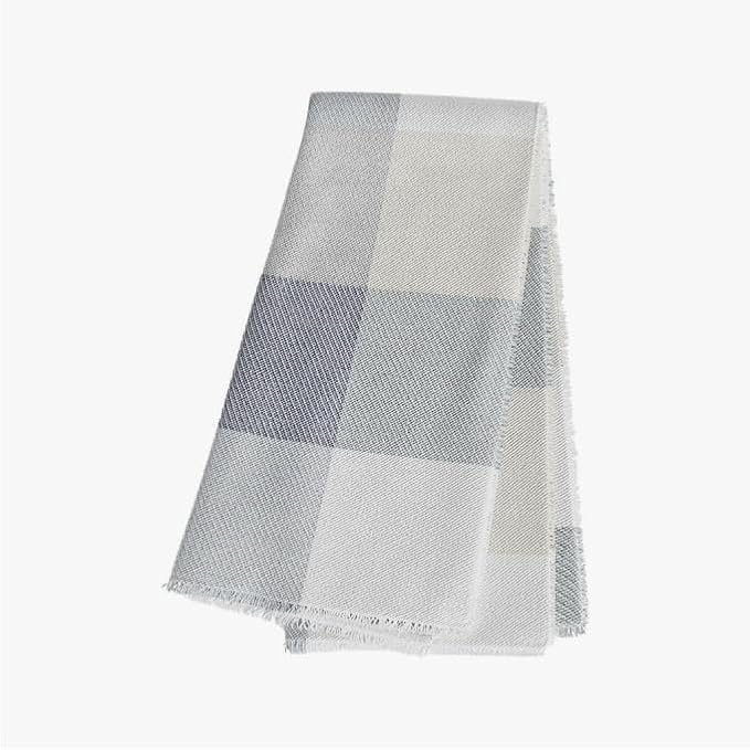 Outer Bug Shield Outdoor Throw Blanket w/Insect Shield Repellent Gear Technology- Lightweight Insect-Repellent Outdoor Blanket, Camping, Picnic & Beach Blanket, Stone Gray Buffalo Plaid, 50" W x 60"