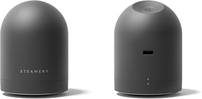 Steamery Fabric Shaver Pilo 2, Removes Lint and Pilling from Clothes and Textiles, Rechargeable Lint Remover with USB, Black