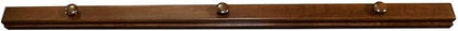 RRD Amish Made Quilt Rack Wall Mount - Rustic Tapestry Hangers for Rugs, Tapestries & Quilts - Maple Wood, Coffee Stain, 72' Long